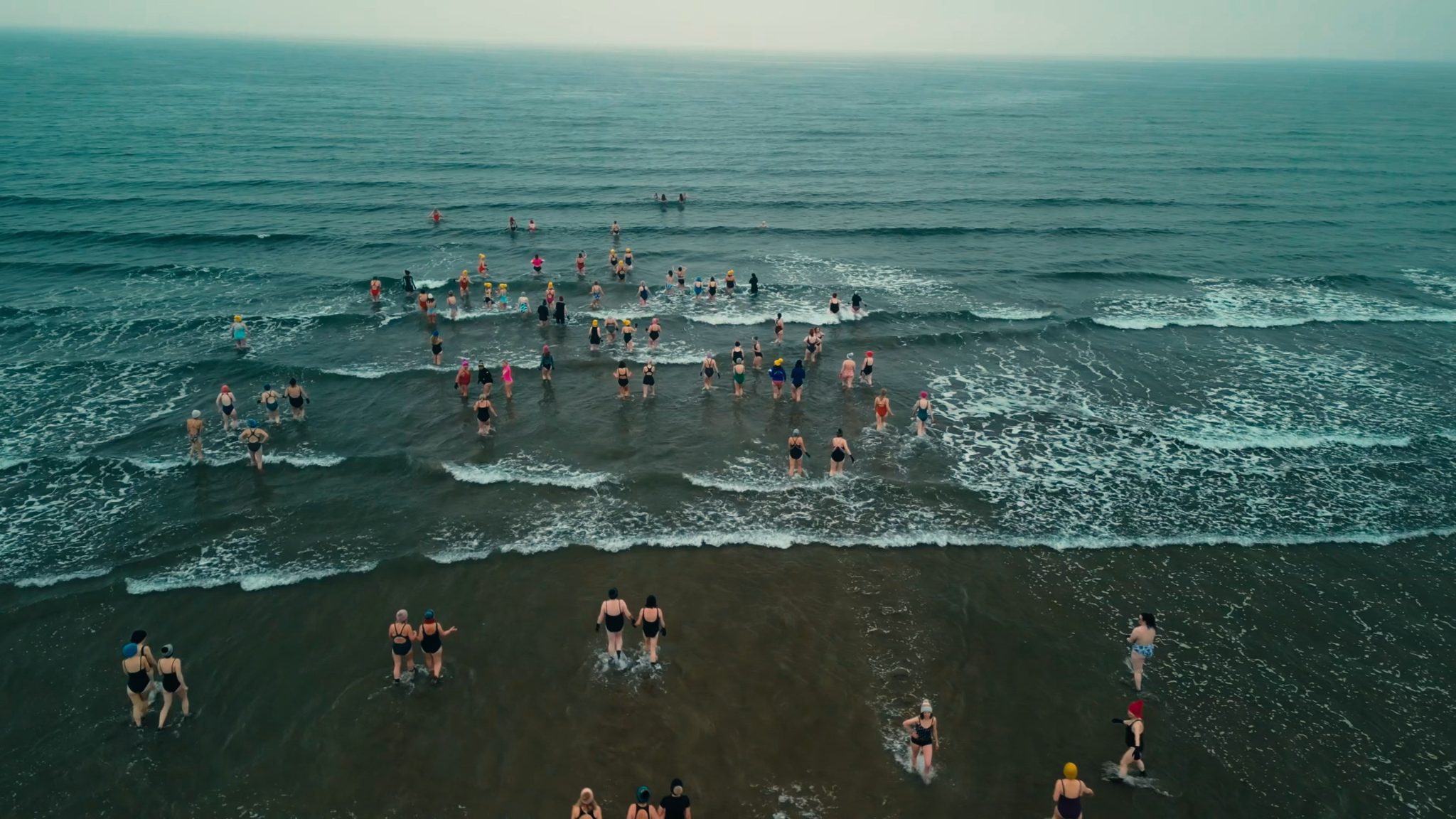 still from iwd event drone videography scotland