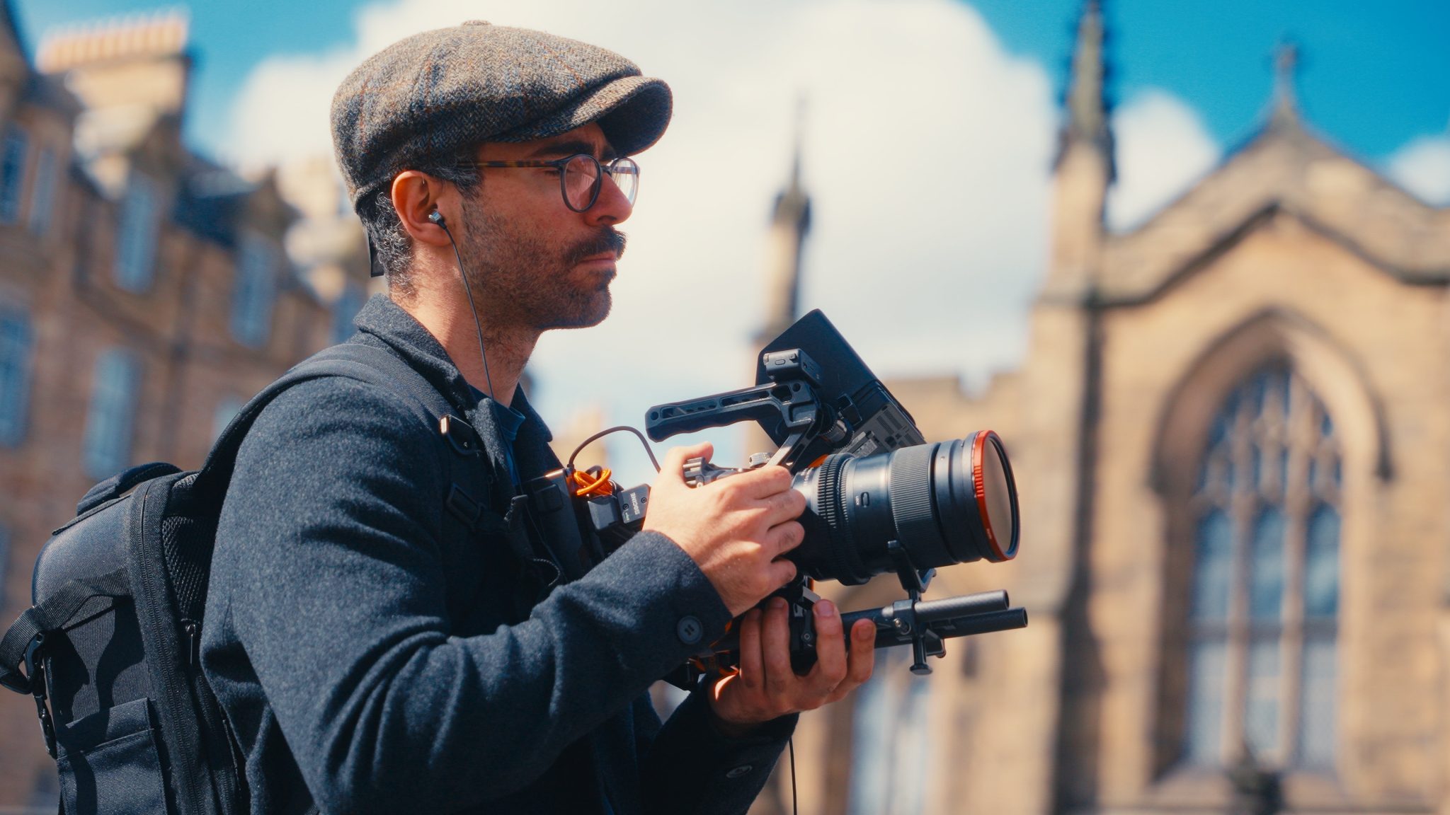 manuel pennuto filmmaker and founder of strength in motion films video production edinburgh